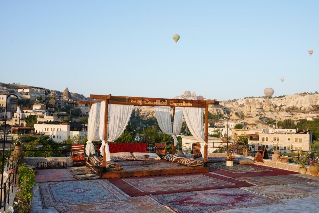 Lucky Cave Hotel Cappadocia Goreme Bagian luar foto